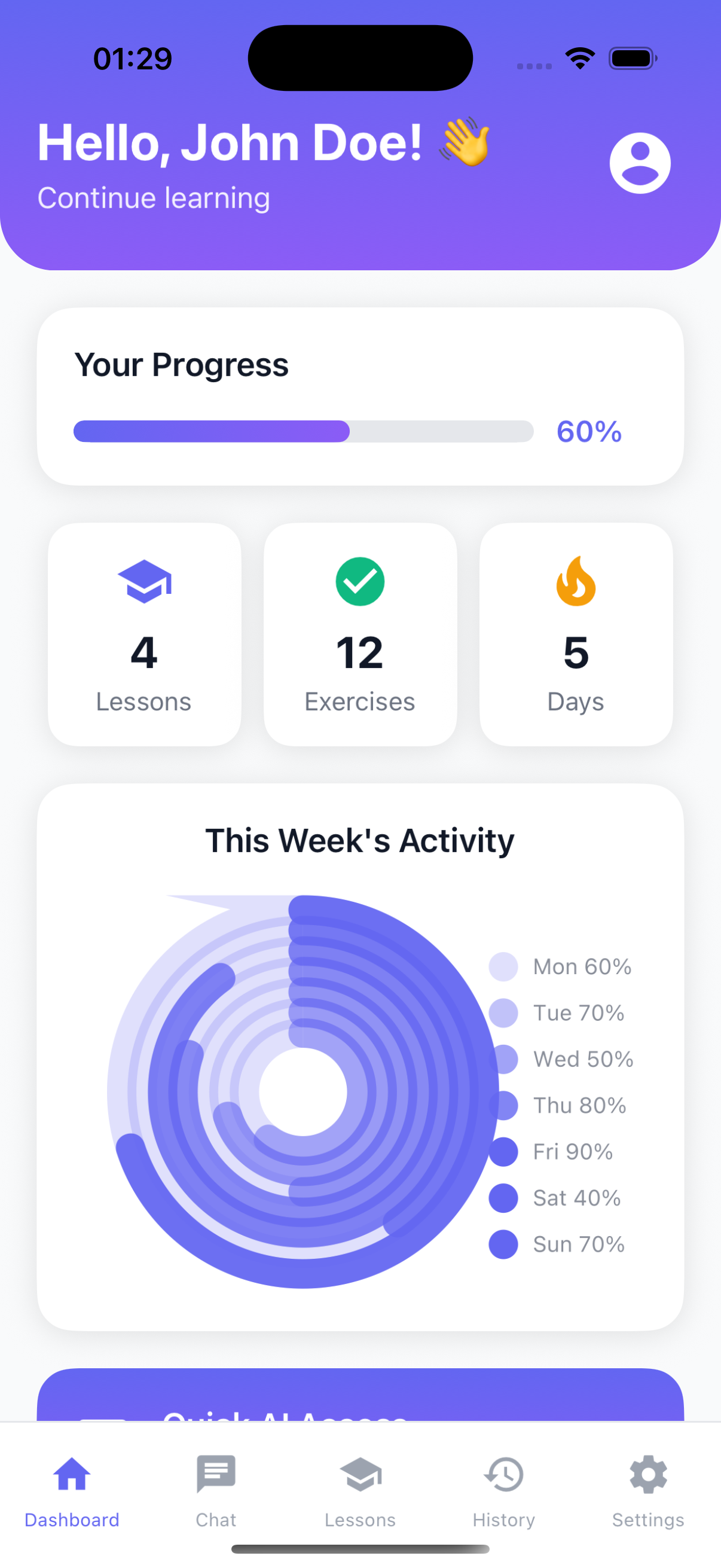 Language Learning App